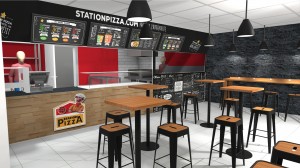 corner station pizza